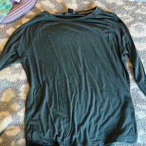 Teal long sleeve. Never worn